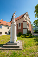 Fototapeta na wymiar Church of St. Stanislaus, Sieradz, Lodz Voivodeship, Poland