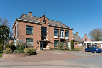 Former townhall of Hoog-Keppel, a small village in The Netherlands