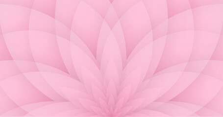 Pink Lotus Illustration Background or Wallpaper. Banner. 