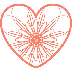 Ornamental Heart Symbol