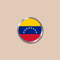Obraz premium Illustration of Venezuela flag Template