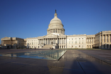 Fototapeta na wymiar United States Capitol, Washington D.C., USA