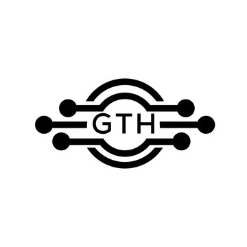 GTH letter logo. GTH best white background vector image. GTH Monogram logo design for entrepreneur and business.	
