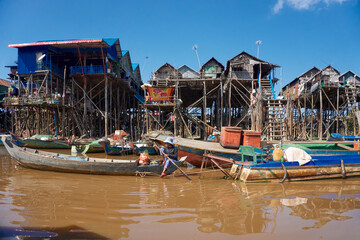 Floating village of Kompong Phluk, Siem Reap, Cambodia