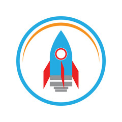Rocket Logo Template vector symbol nature design