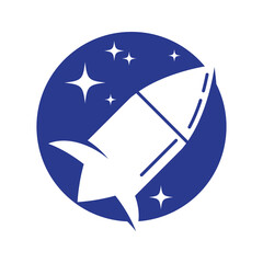 Rocket Logo Template vector symbol nature design