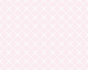 Pink wallpaper. Baby shower seamless pattern. Baby girl abstract background. Vector.

