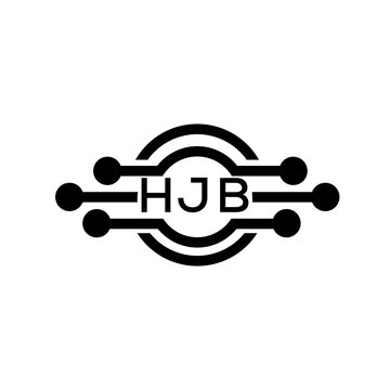 HJB letter logo. HJB best white background vector image. HJB Monogram logo design for entrepreneur and business.	
