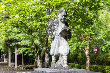 寸又峡の夢の吊り橋