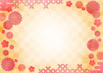 和風　背景　かわいい　