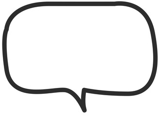 age box speech bubbles. Blank empty vector speech bubbles. Cartoon balloon word design.
