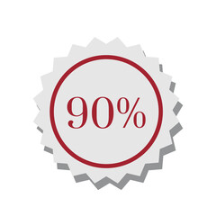 Sale tag and label element