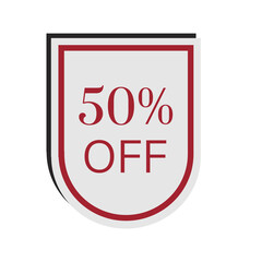 Sale tag and label element