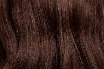 Dark brown chocolate color hair background