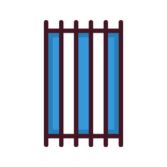 Obraz premium beach towel on white background