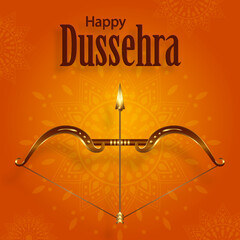 Happy Dussehra festival celebration