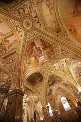 Fototapeta na wymiar The Crypt of St. Andrew at Amalfi Cathedral, Amalfi, Italy