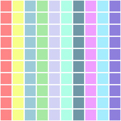 Fototapeta premium Background with a square pattern in pastel tones.