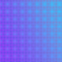 neon light purple blue small square background