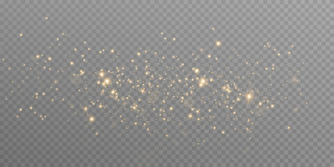 golden dust light png. Bokeh light lights effect background. Christmas glowing dust background Christmas glowing light bokeh confetti and sparkle overlay texture for your design. © andreu1990