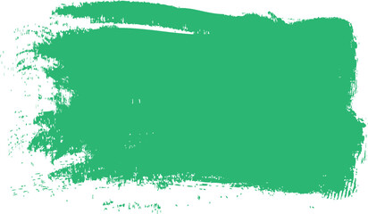 Fototapeta na wymiar Green brush stroke isolated on white background. Trendy brush stroke vector for green ink paint, grunge backdrop, dirt banner, watercolor design and dirty texture. Brush stroke vector