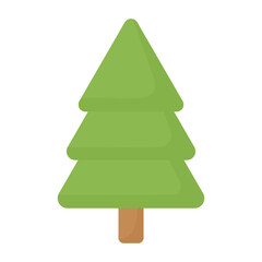 Christmas tree icon.