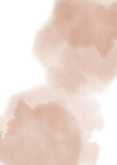 Brown beige colorful texture abstract watercolor background