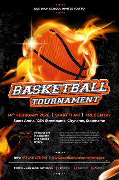 Basketball Tournament Flyer Images – Browse 3,143 Stock Photos