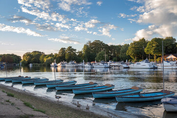 Boats on the river