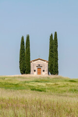 The ancient Church of San Pierino in Camugliano, Ponsacco, Pisa, Italy