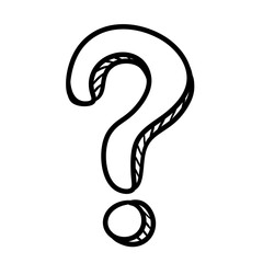 Obraz premium question mark icon