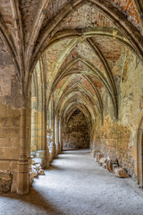 Obraz premium Rosa Coeli monastery, Dolni Kounice, Czech Republic