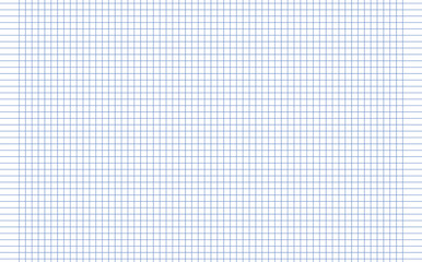 Graph paper. Printable squared grid paper with color horizontal lines. Geometric background for school, textures, notebook, diary. Realistic lined paper blank size reversal A5