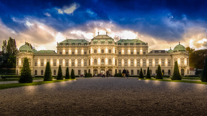 belvedere in vienna