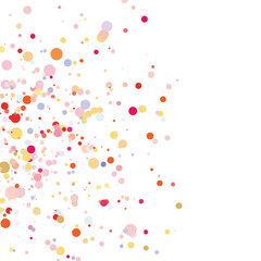 Light multicolor background, colorful vector texture with circles. Splash effect banner. Glitter silver dot abstract illustration with blurred drops of rain. Pattern for web page, banner,poster, card