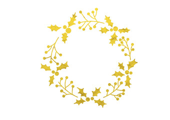 Holly Christmas Wreath