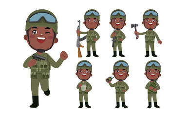 People Set - Profession - Army 