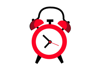 Alarm clock icon .Limited time  concept , fast delivery, always help , communication, sale purchase,