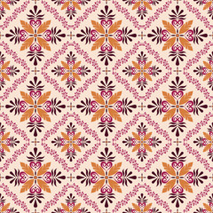 Geometric patterns, floral patterns, patterns in all directions, vector file.