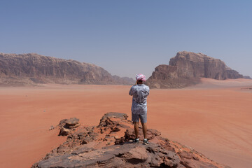 Wadi Rum Desert in Petra, Jordan