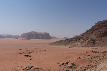 Wadi Rum Desert in Petra, Jordan