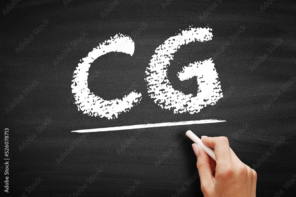 Poster cg - computer graphics are methods for digitally synthesizing and manipulating visual content, acron