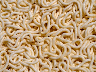 Photo of a texture of an Instant dry noodles