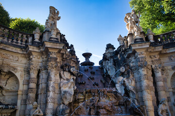 Brunnen im Zwinger in Dresden