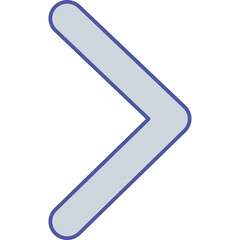 Right arrow Isolated Vector icon which can easily modify or edit

