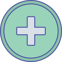 Obraz premium Plus Isolated Vector icon which can easily modify or edit