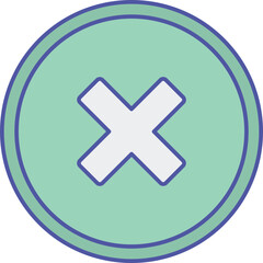 Obraz premium Cross Isolated Vector icon which can easily modify or edit