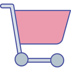 shopping Cart Isolated Vector icon which can easily modify or edit

