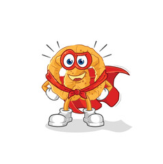 pretzel heroes vector. cartoon character