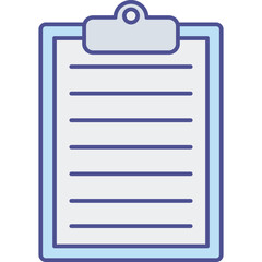 Clipboard Isolated Vector icon which can easily modify or edit

